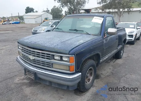 1989 Chevrolet Gmt-400 C1500 z USA, uszkodzony, nr VIN 1GCDC14K1KZ171820